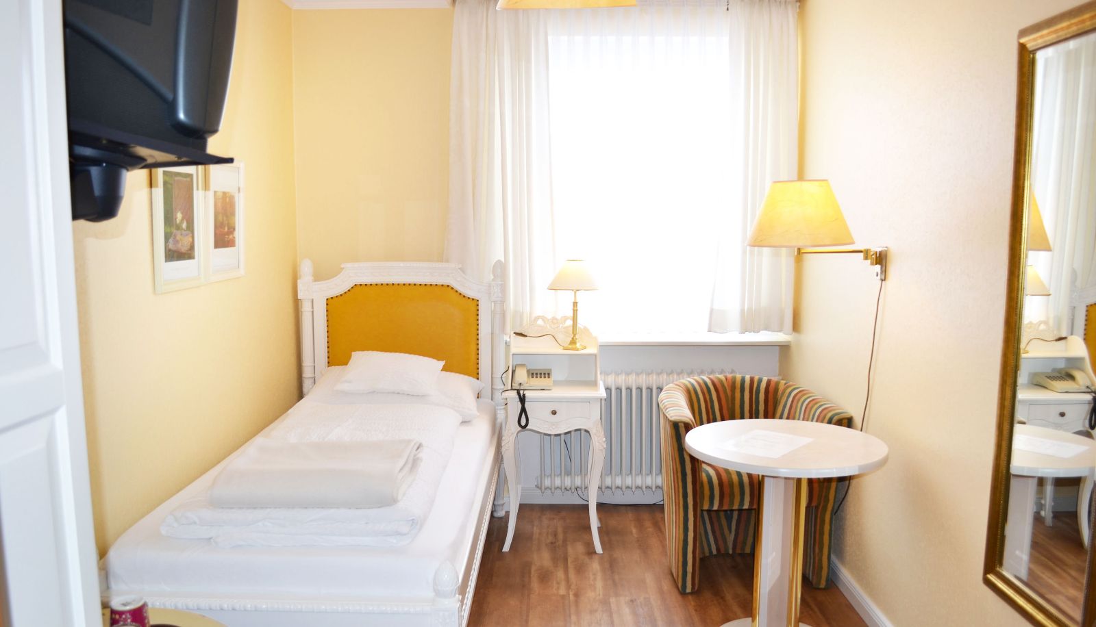 Standardzimmer (Einzel) - Pension Am Kurpark