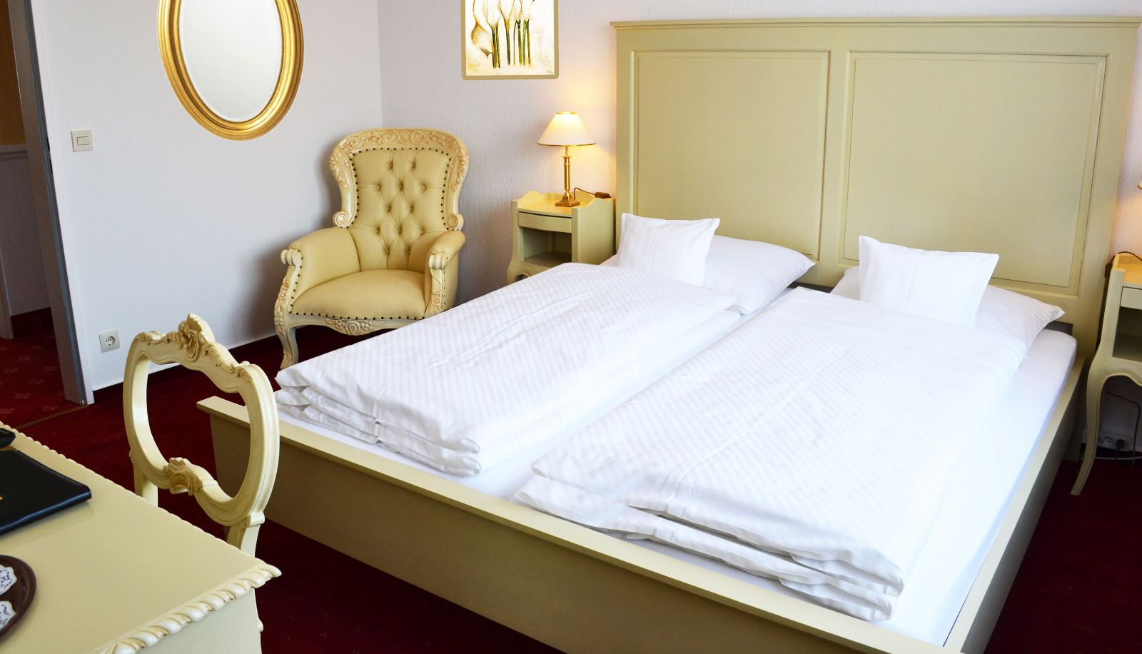 Standardzimmer (Doppel) - Pension Am Kurpark