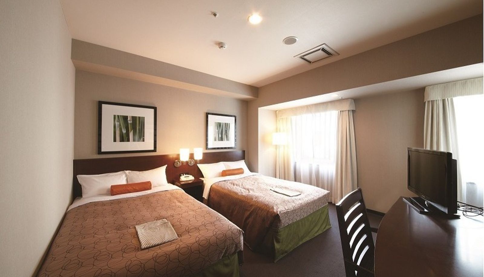 Standaardkamer (tweepersoons) - Hotel Sunroute Gotanda