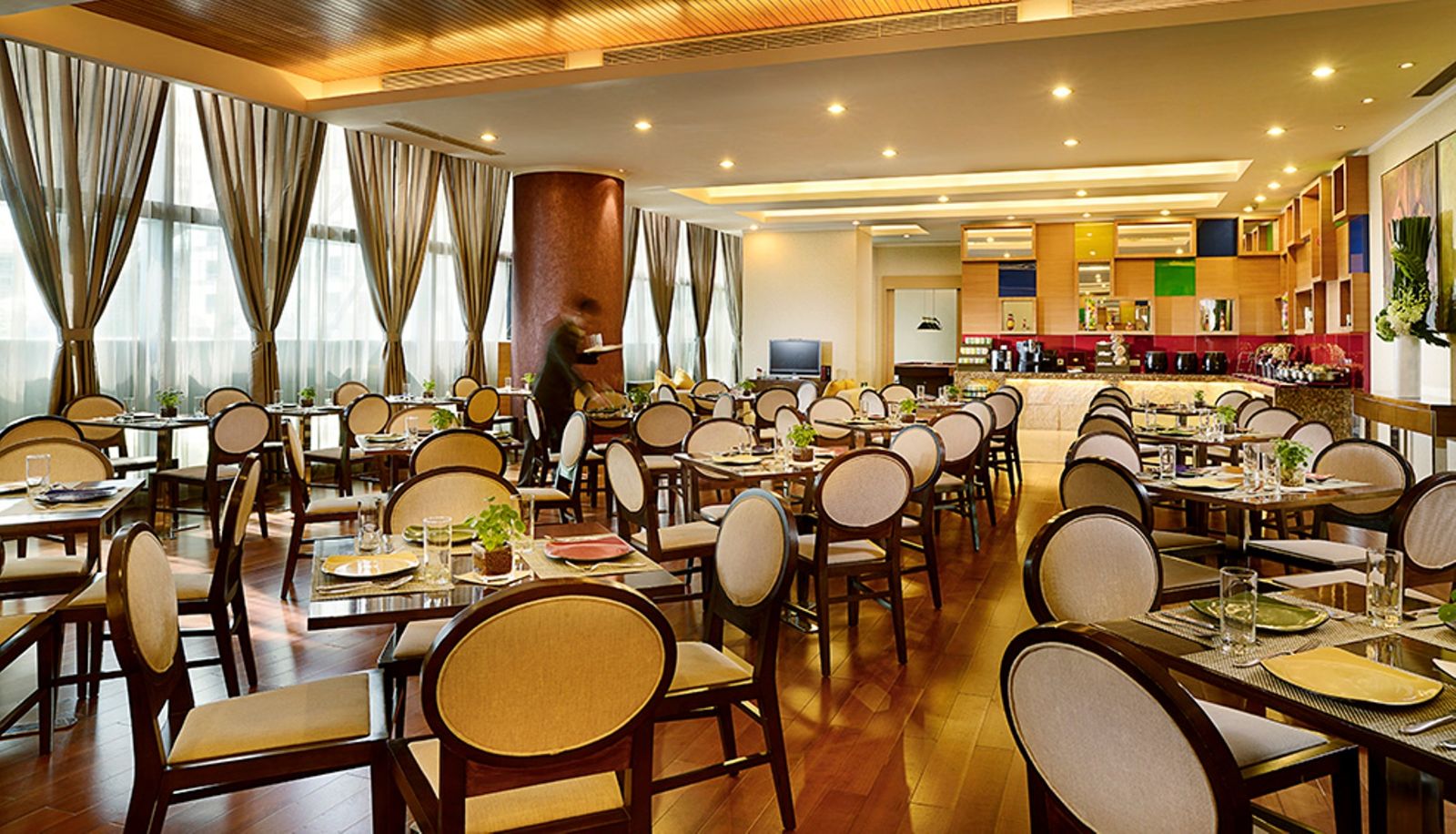 Frühstücksraum innerhalb des Restaurants - Fraser Suites