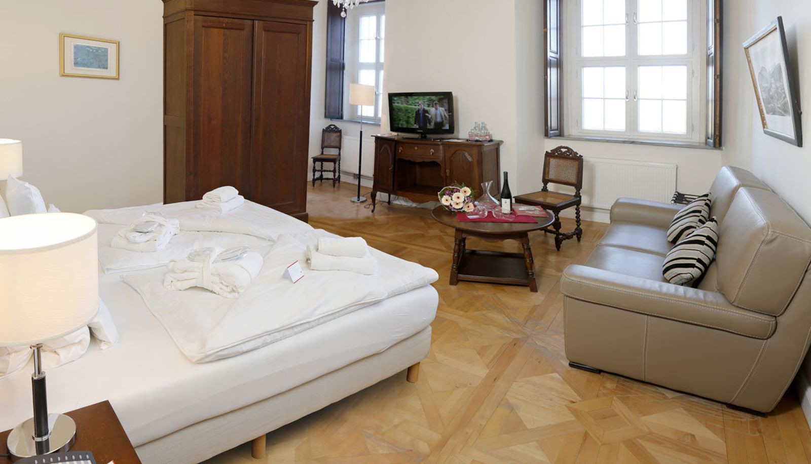 Standardzimmer (Doppel) - Schlosshotel Purschenstein