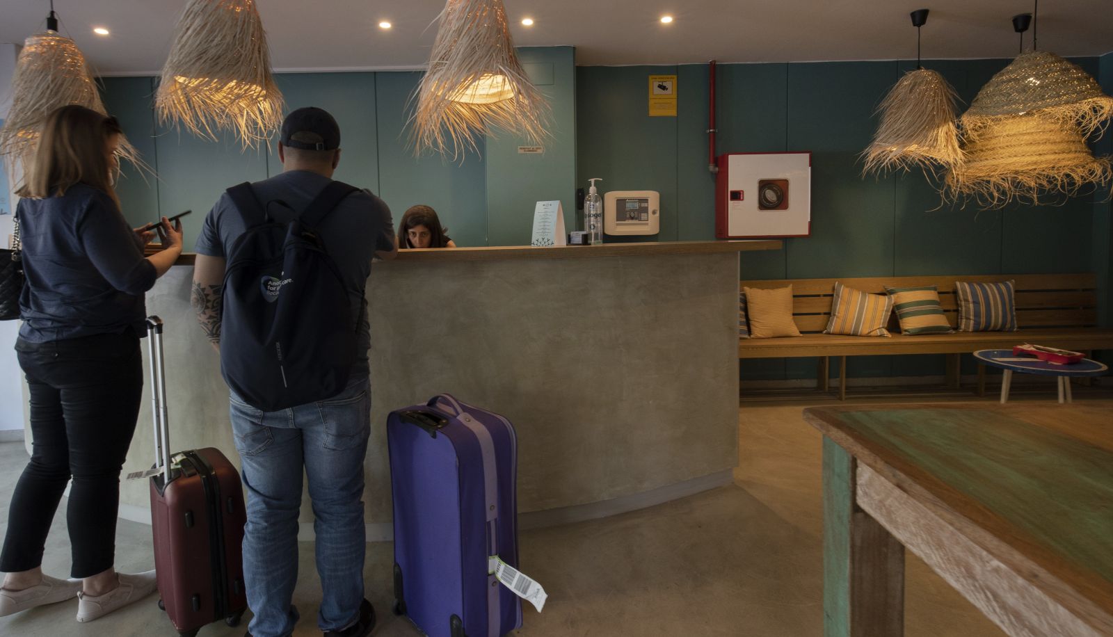 Réception - Yomo Hostal BCN Port