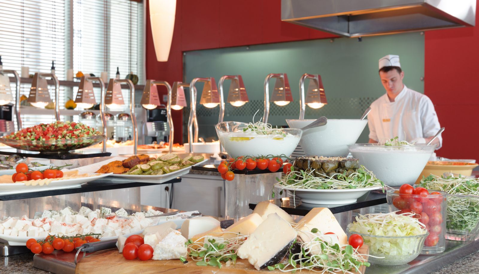 Ontbijtzaal in het restaurant - Leonardo City Tower