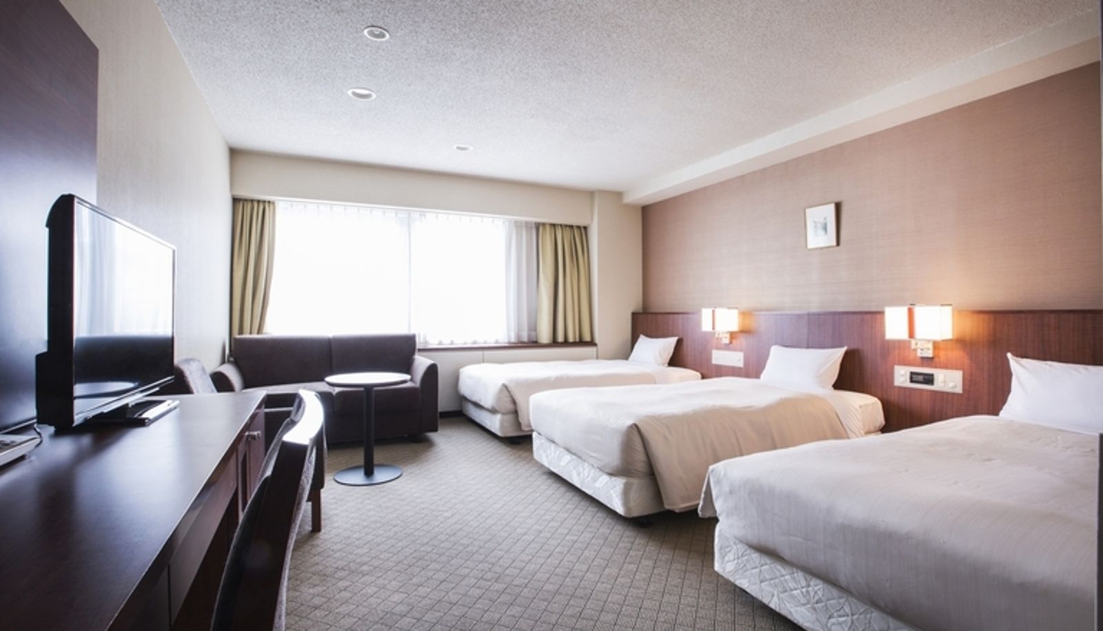 Quadruple room - Hotel Sunroute New Sapporo