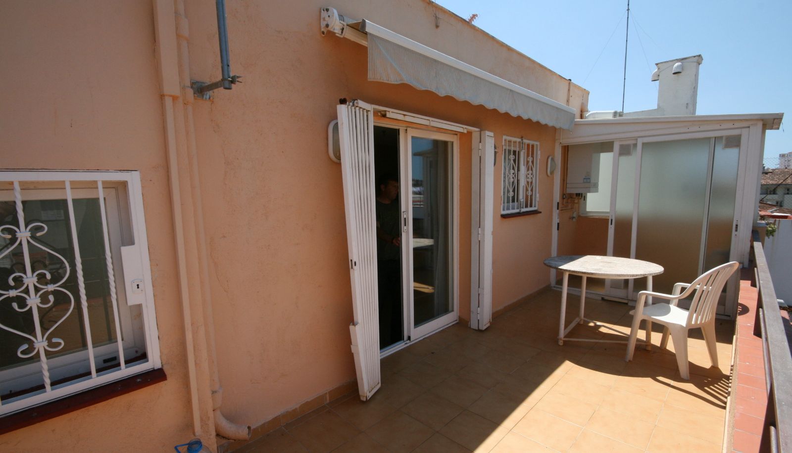 Terraza - Termes Hostal