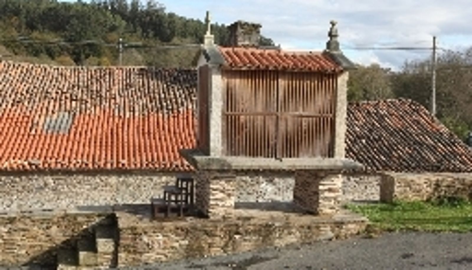 Zona exterior del hotel - Amenal