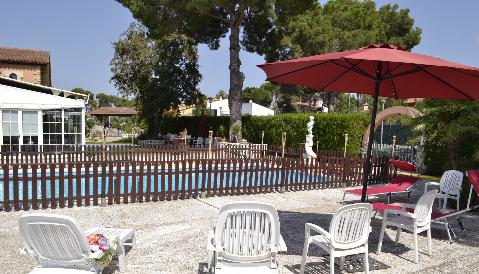 Garten - Hotel Restaurant El Bosc Hotel Restaurante