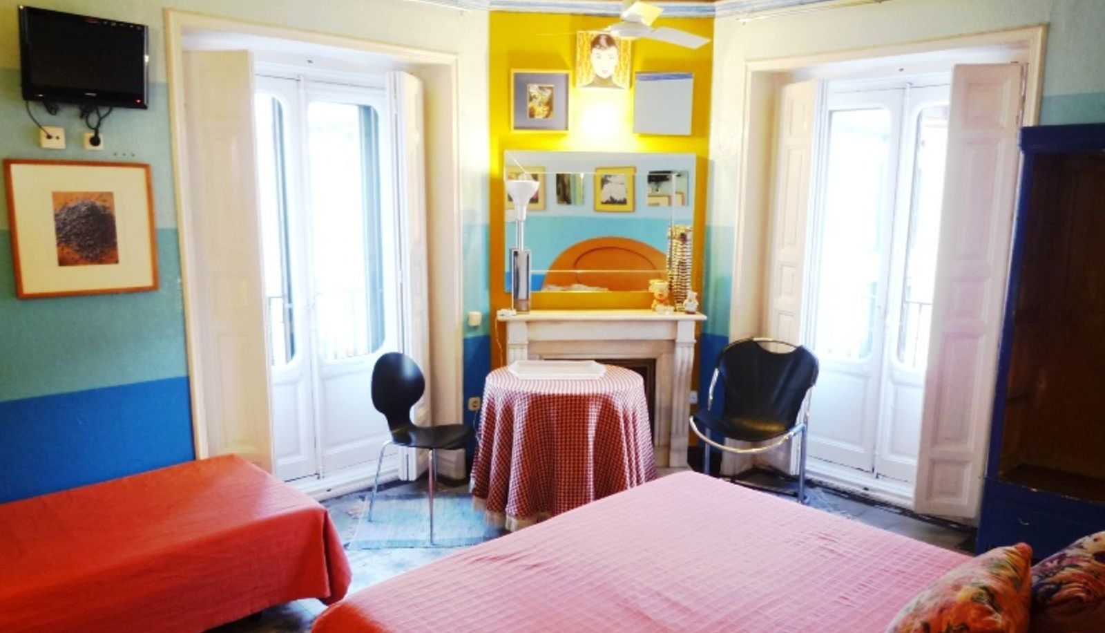 Zimmer mit Balkon - Casa de Huespedes Dolce Vita Hostal