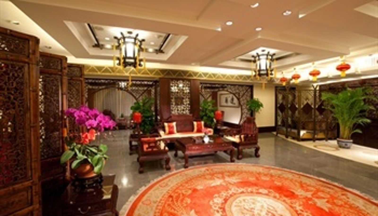 Frühstücksraum innerhalb des Restaurants - BEIJING INTL BUSINESS HOTEL NEWS PLAZA