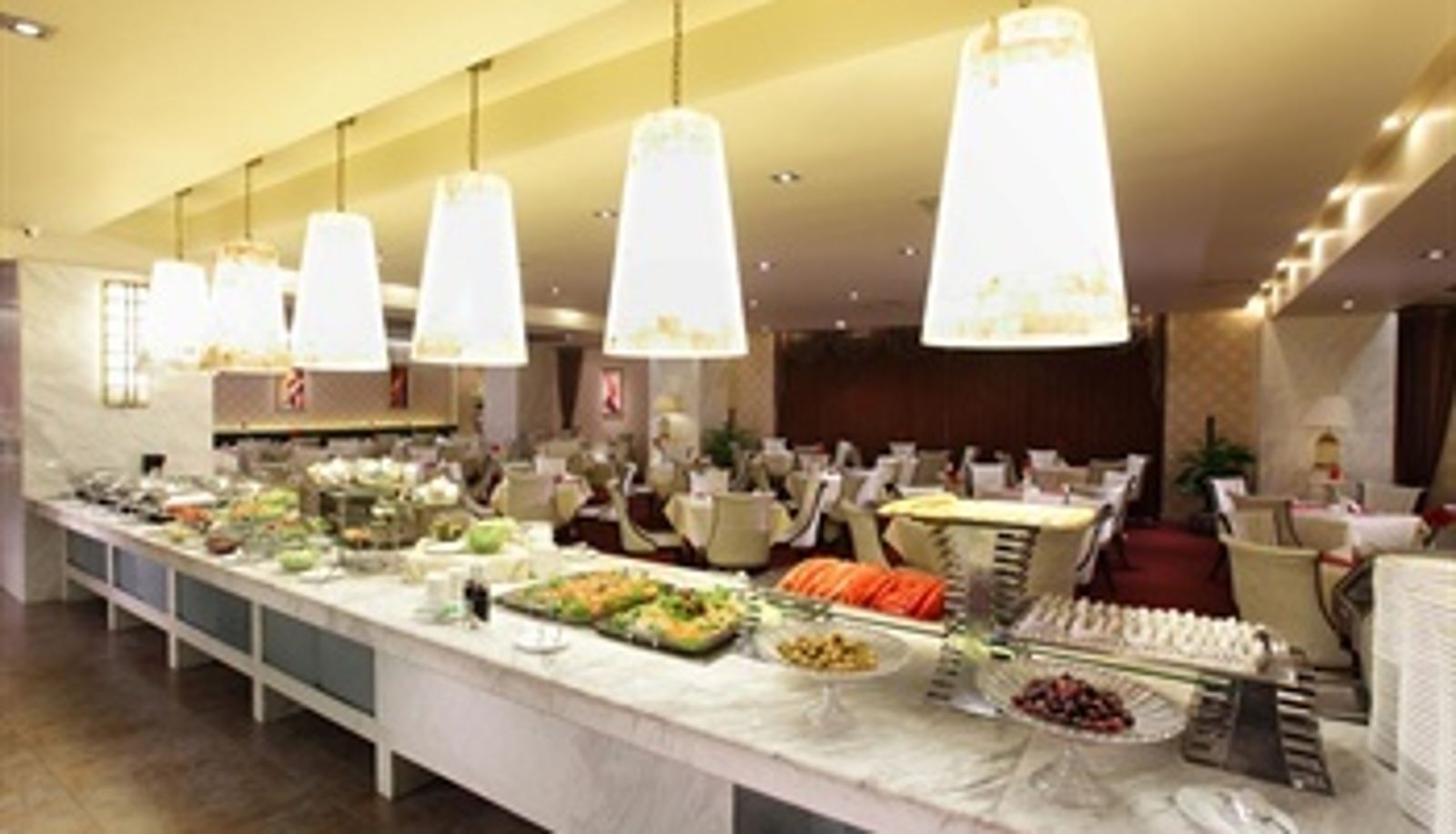 Sala de desayunos dentro del restaurante - BEIJING INTL BUSINESS HOTEL NEWS PLAZA