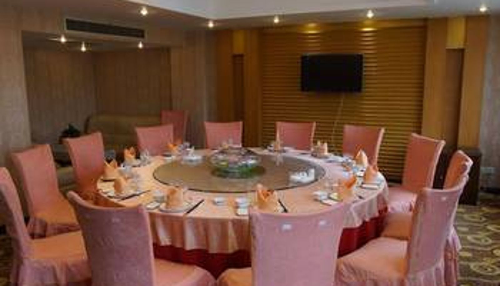 Salle de petit-déjeuner dans le restaurant - Chengdu Shi You Yuan Hotel