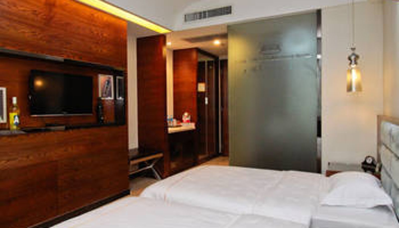 Zimmer - Junding Huayue Hotel (Hefei Guogou Plaza)