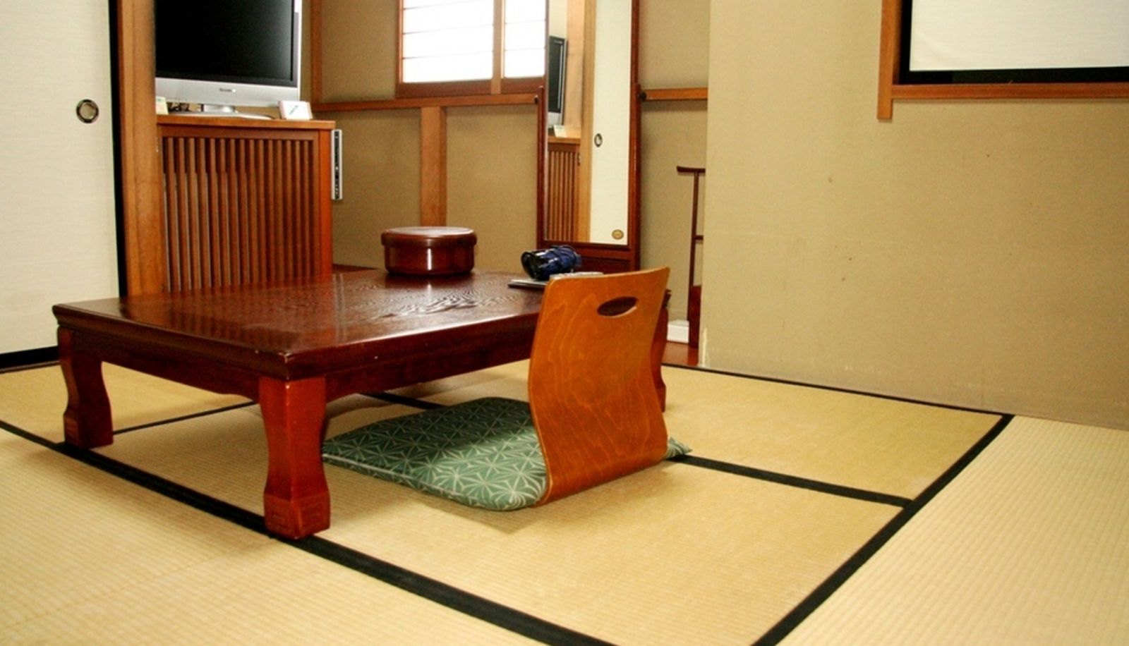 Kamer met uitzicht op de rivier - Nakamachi niaru Hotel Ikedaya