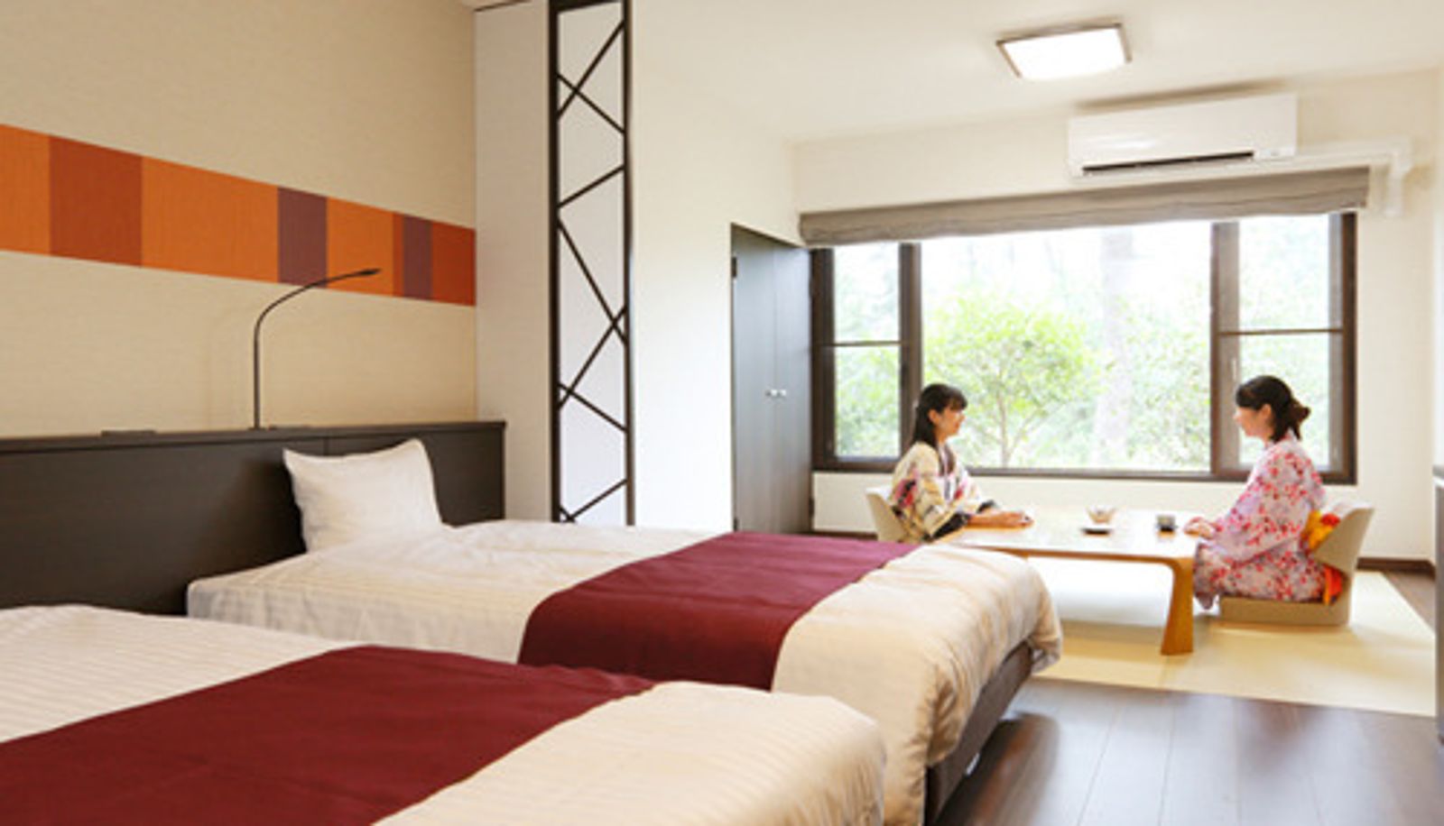 Standard room (double) - Kyukamura Noto-Chirihama