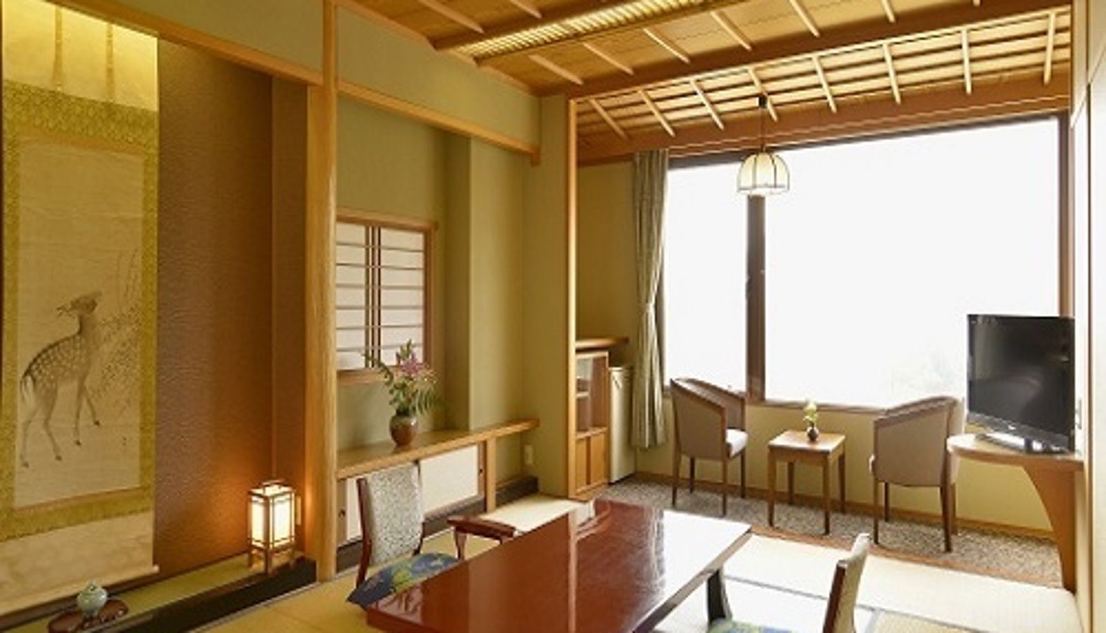 Habitación con vistas al río - (RYOKAN) Kawakamikyo Onsen Hotel Ryutoen