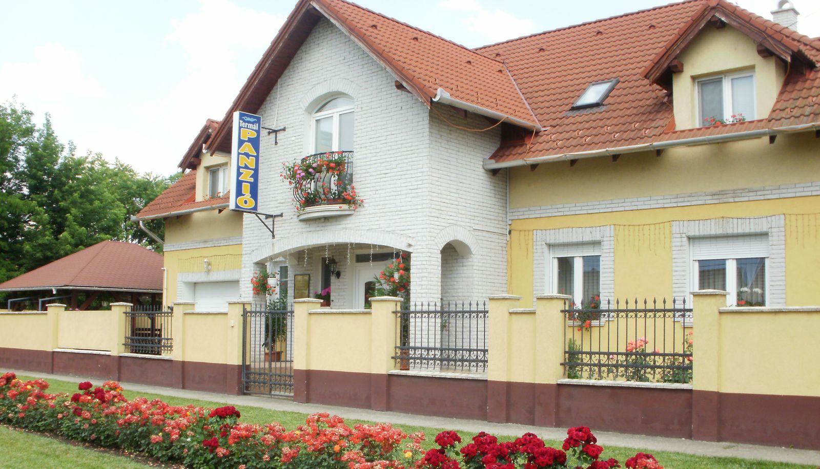 Widok na zewnątrz - Termál Panzió