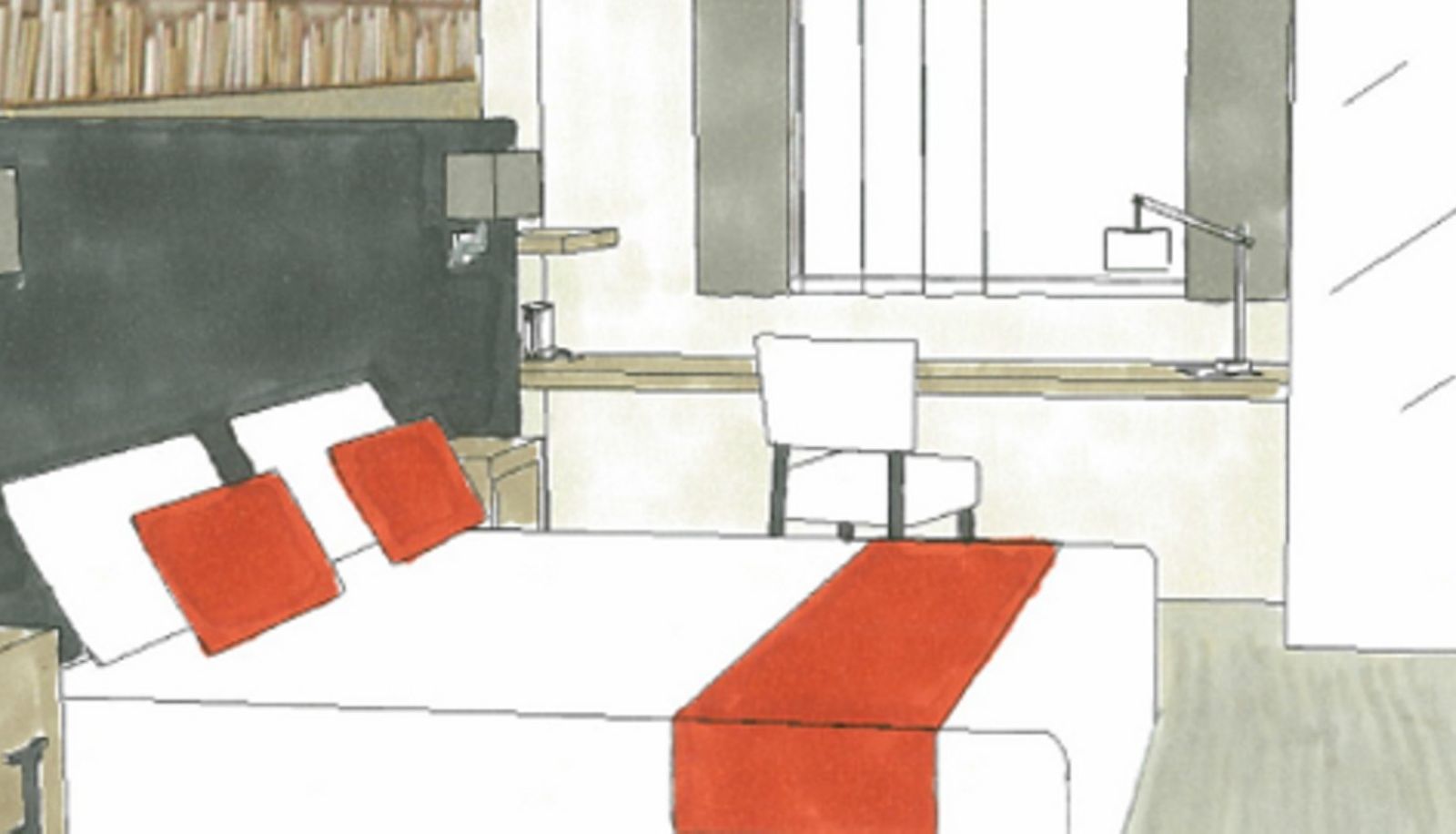 Standaardkamer (eenpersoons) - Kyriad ANGERS BEAUCOUZE