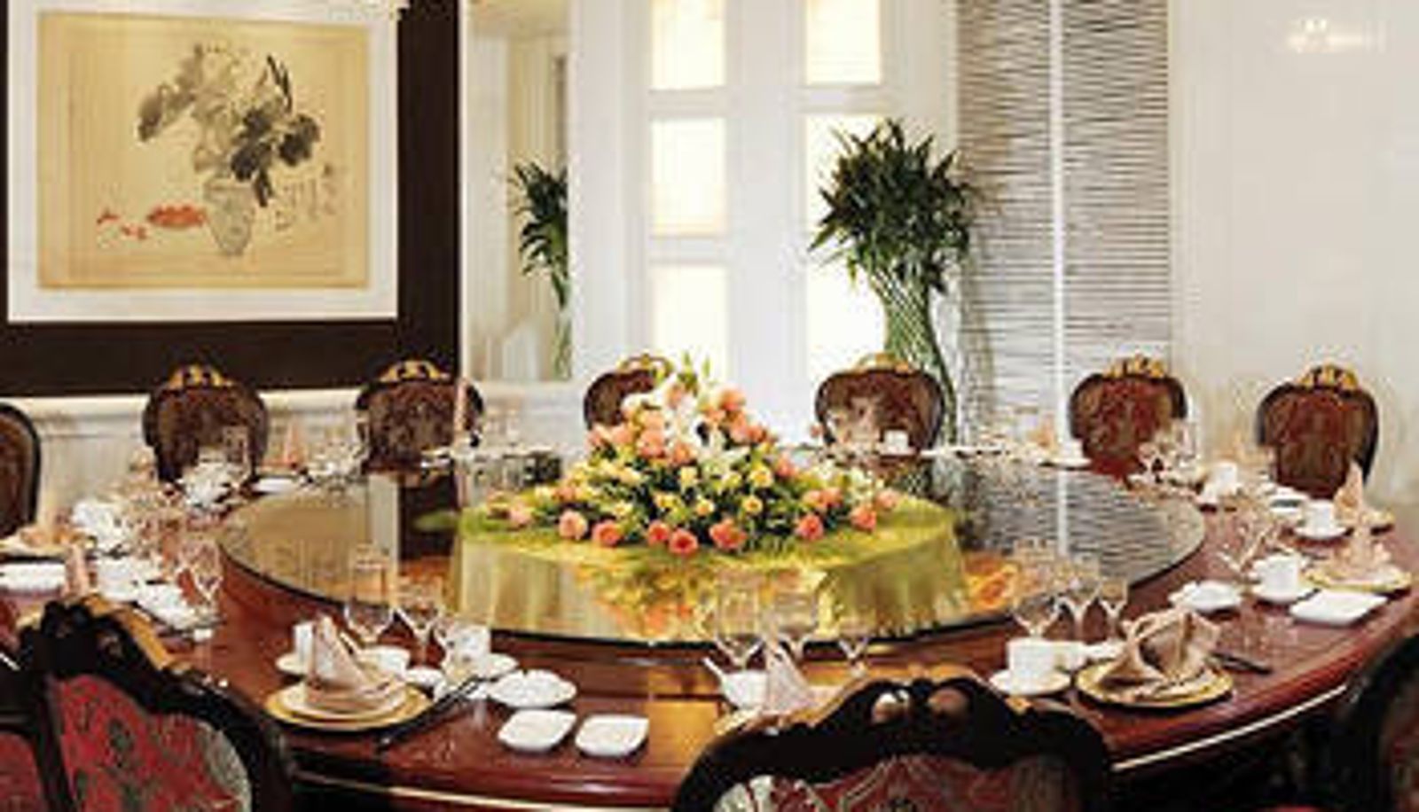 Sala śniadaniowa w restauracji - Qianan Jinjiang Hotel