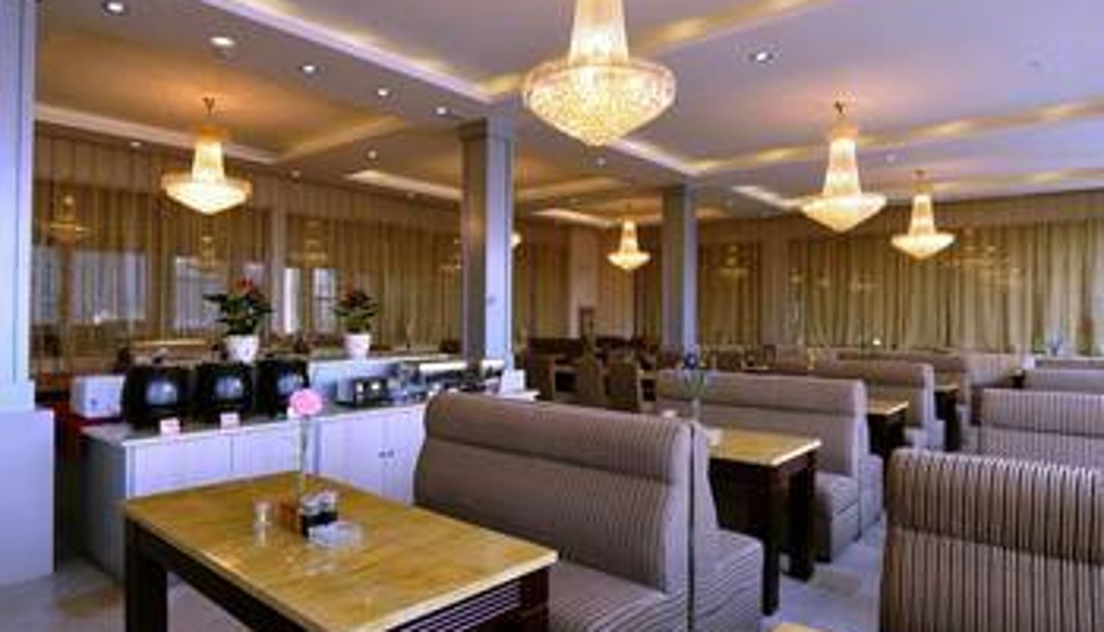 Frühstücksraum innerhalb des Restaurants - Venus Hotel
