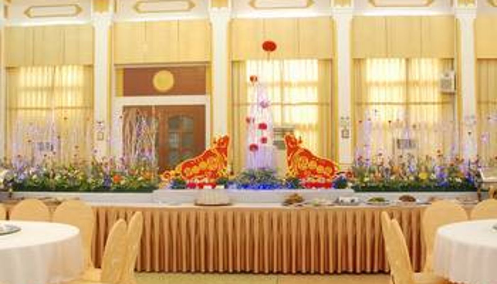 Frühstücksraum innerhalb des Restaurants - Xiangjiang Hotel Cuiyuan Building
