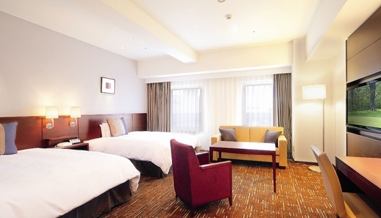 Pokój standardowy (dwuosobowy) - Akita Castle Hotel