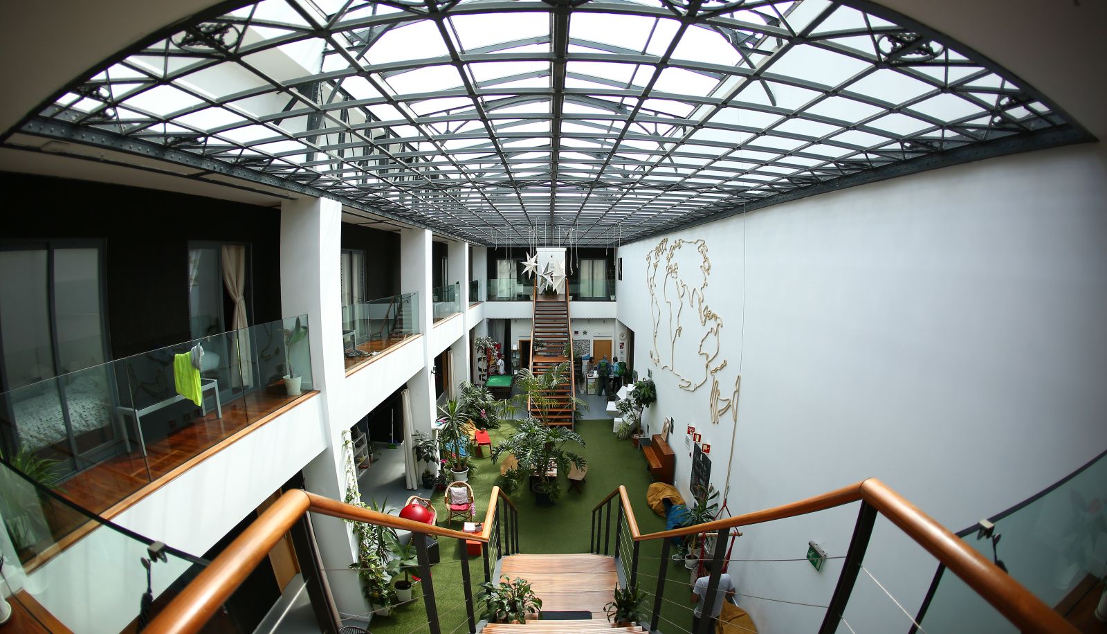 Innenbreich - Lisbon Destination Hostel