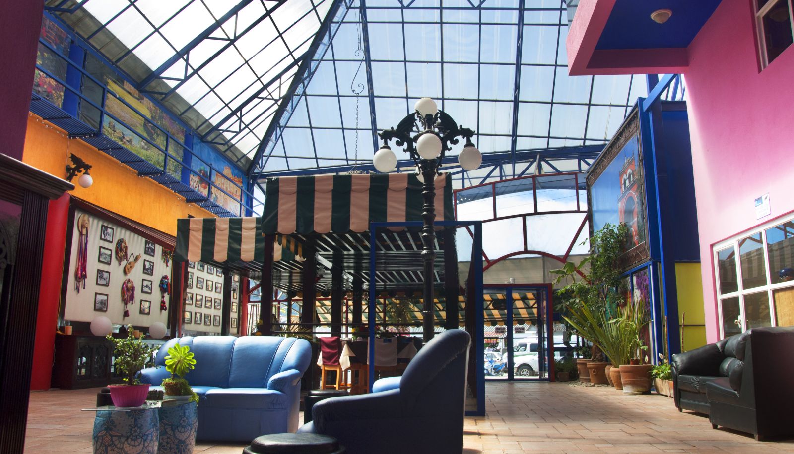 Interieur van het hotel - Hotel Azulejos