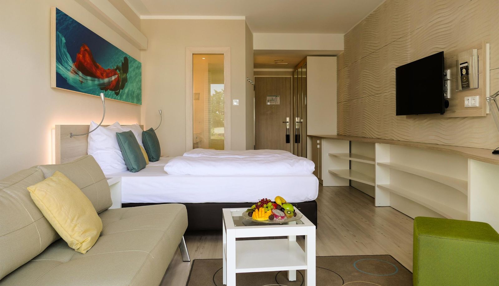 Standardzimmer (Doppel) - SEETELHOTEL Kaiserstrand Beachhotel