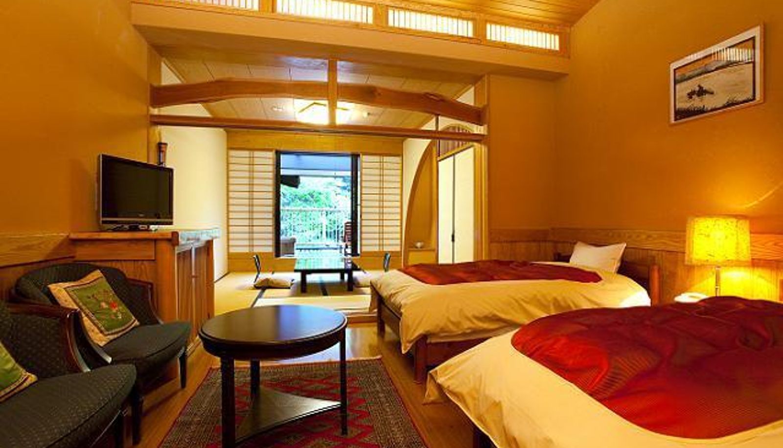 Zimmer mit Flussblick - (RYOKAN) Kurokawa Onsen Oku no Yu
