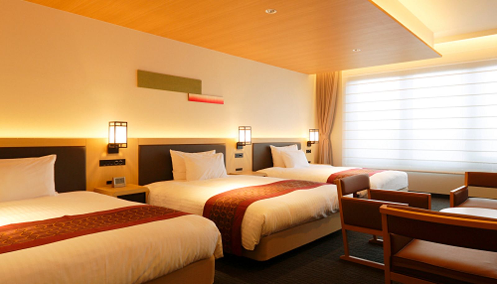 Dreibettzimmer - The Kanazawa Sainoniwa Hotel