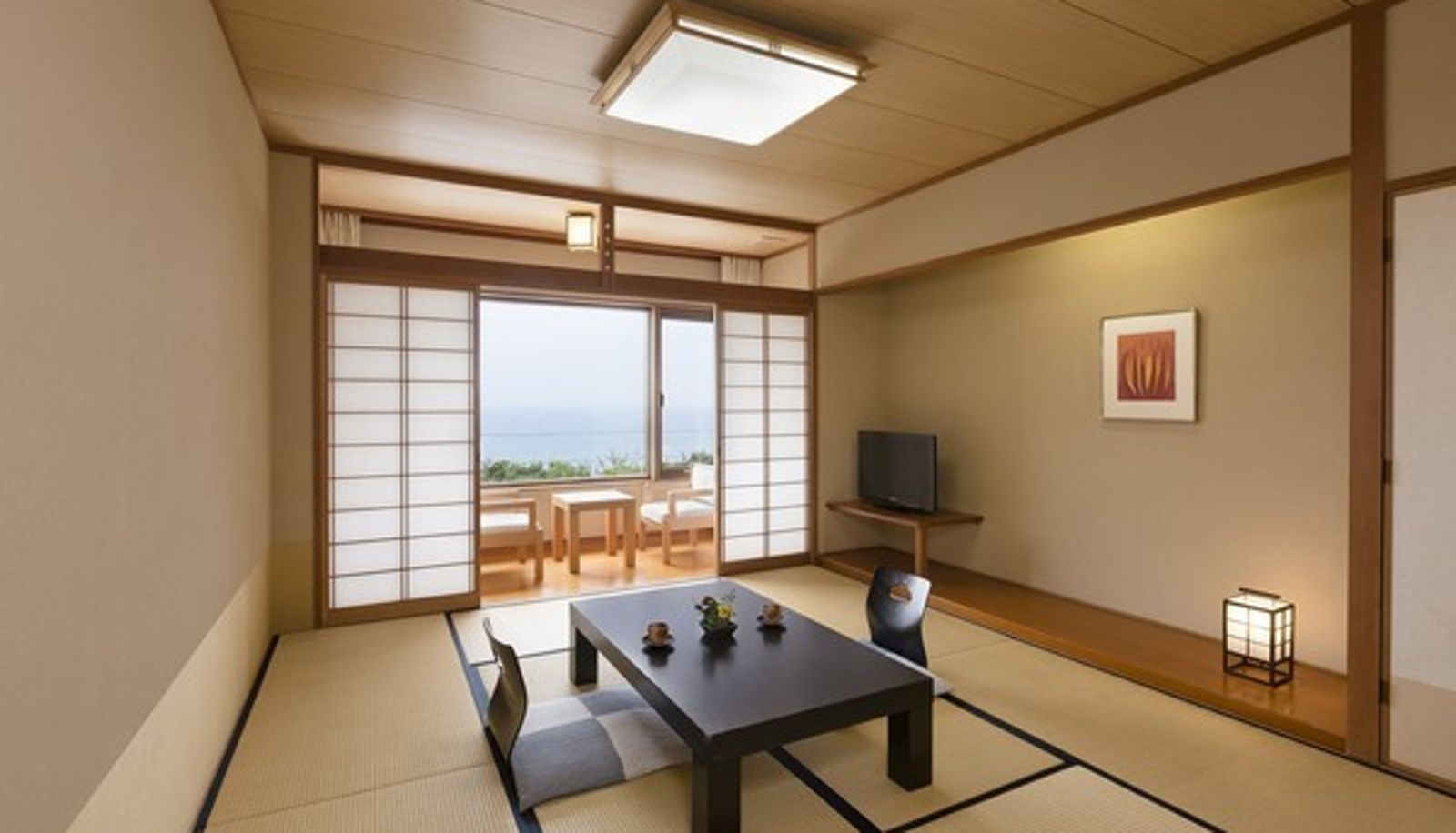 Zimmer mit Meerblick - Resort Hotel Laforet Nanki Shirahama