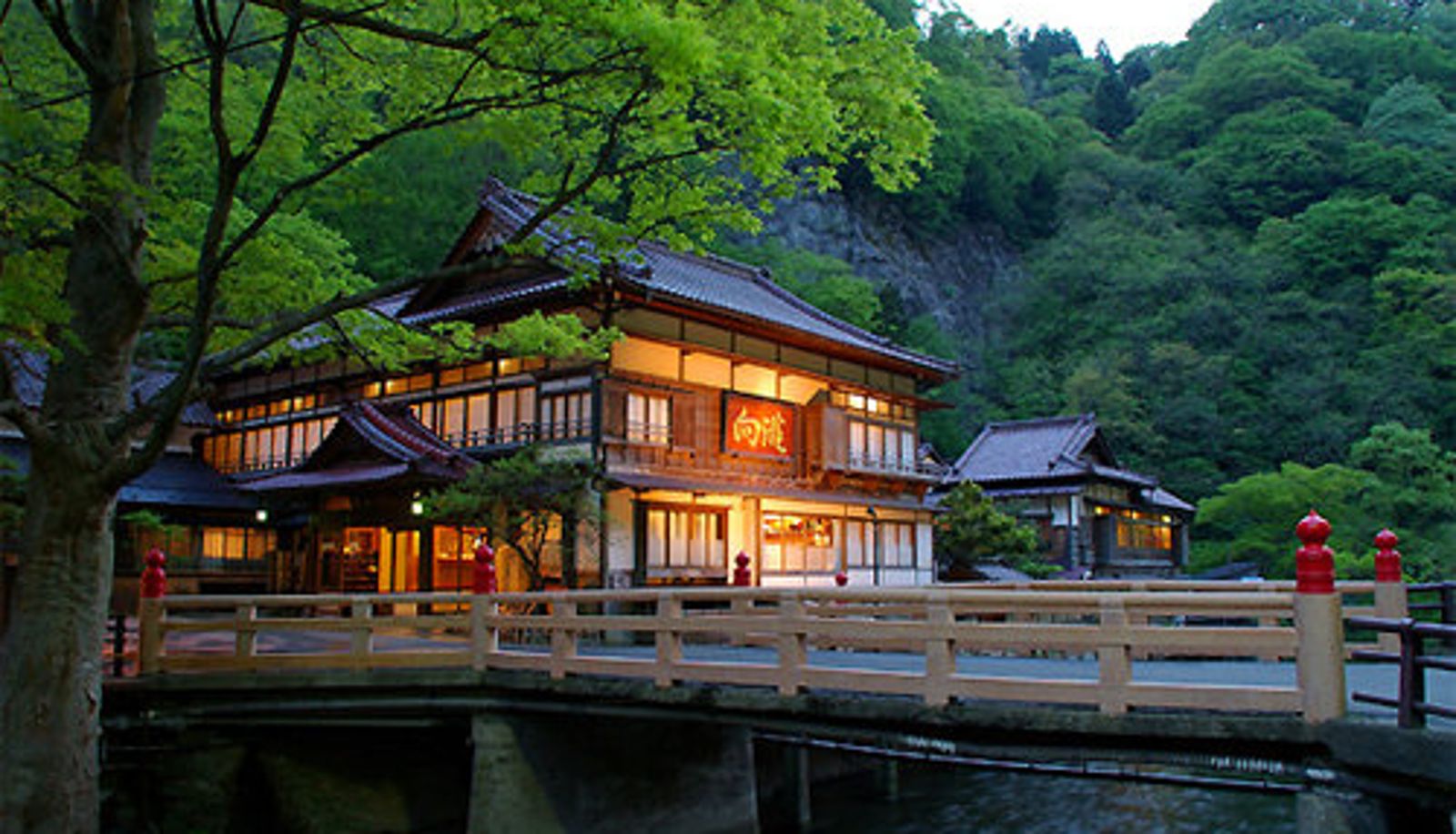 Buitenaanzicht - (RYOKAN) Aizu Higashiyama Onsen Mukaitaki
