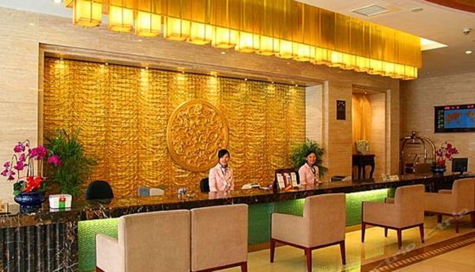 Rezeption - 连云港九龙国际大酒店