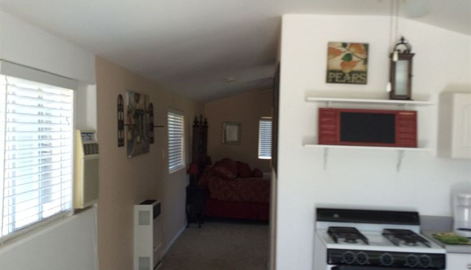 Kitchen area in the room - The Ranch House