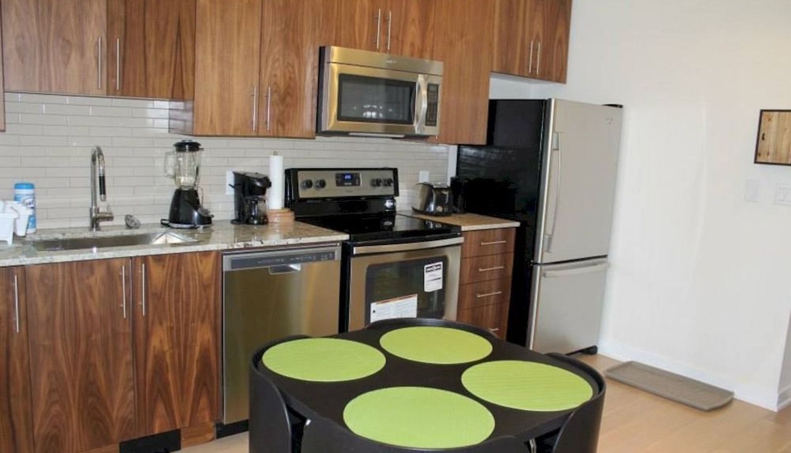 Keuken in de kamer - Accurate Plus Apartment Brickstone Mews