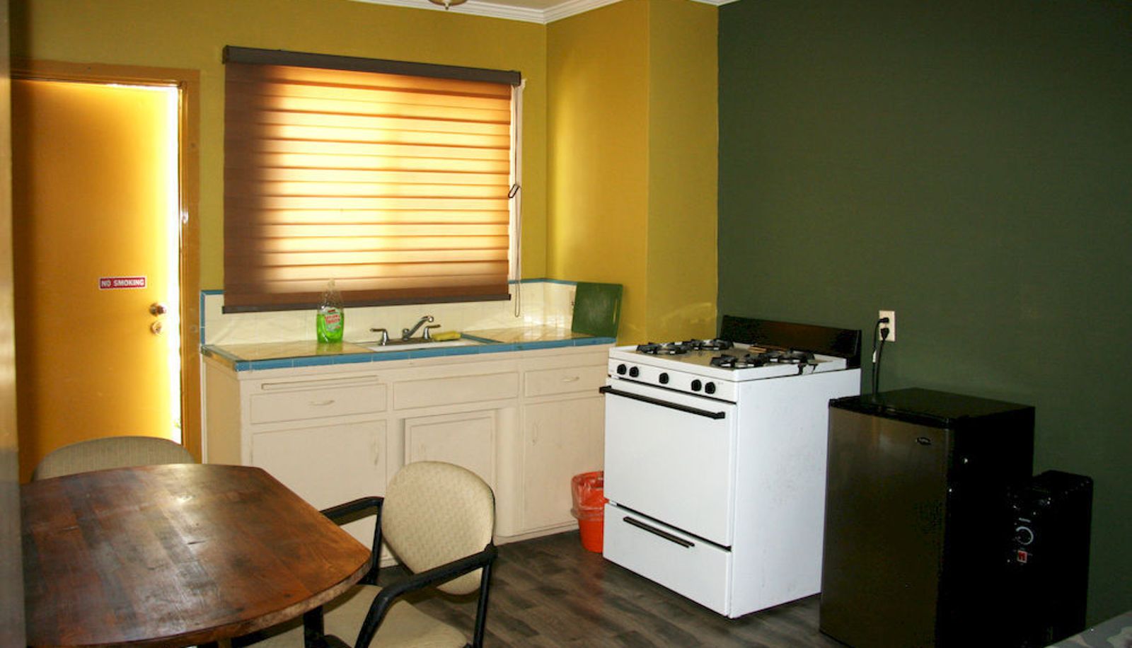 Kitchen area in the room - House of Siloam