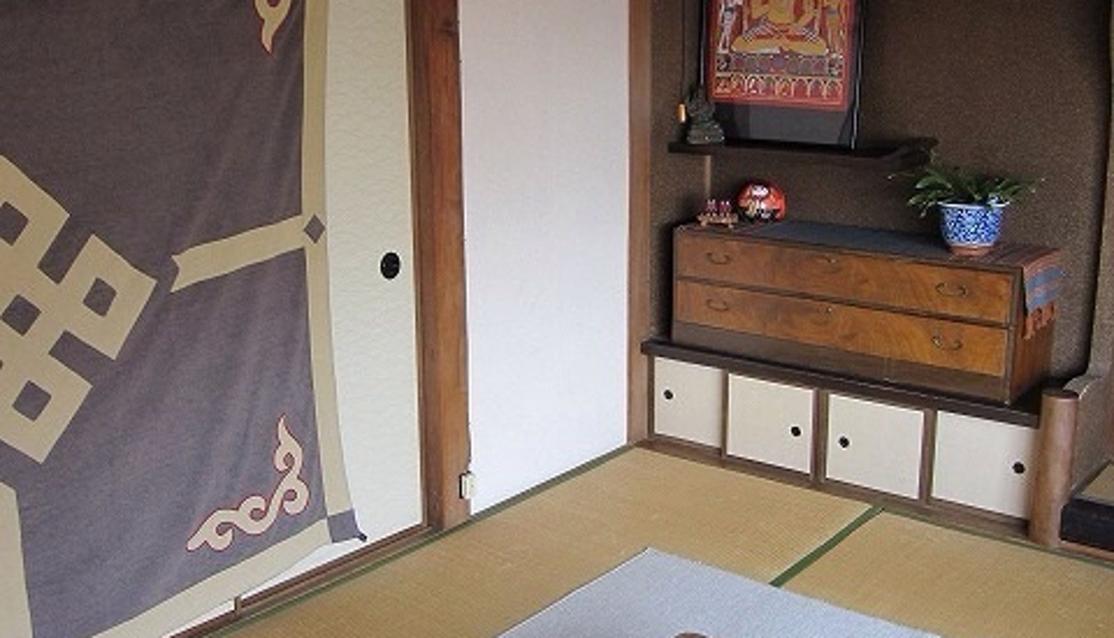 Standardzimmer (Doppel) - Buddha Guesthouse Kuchikumano