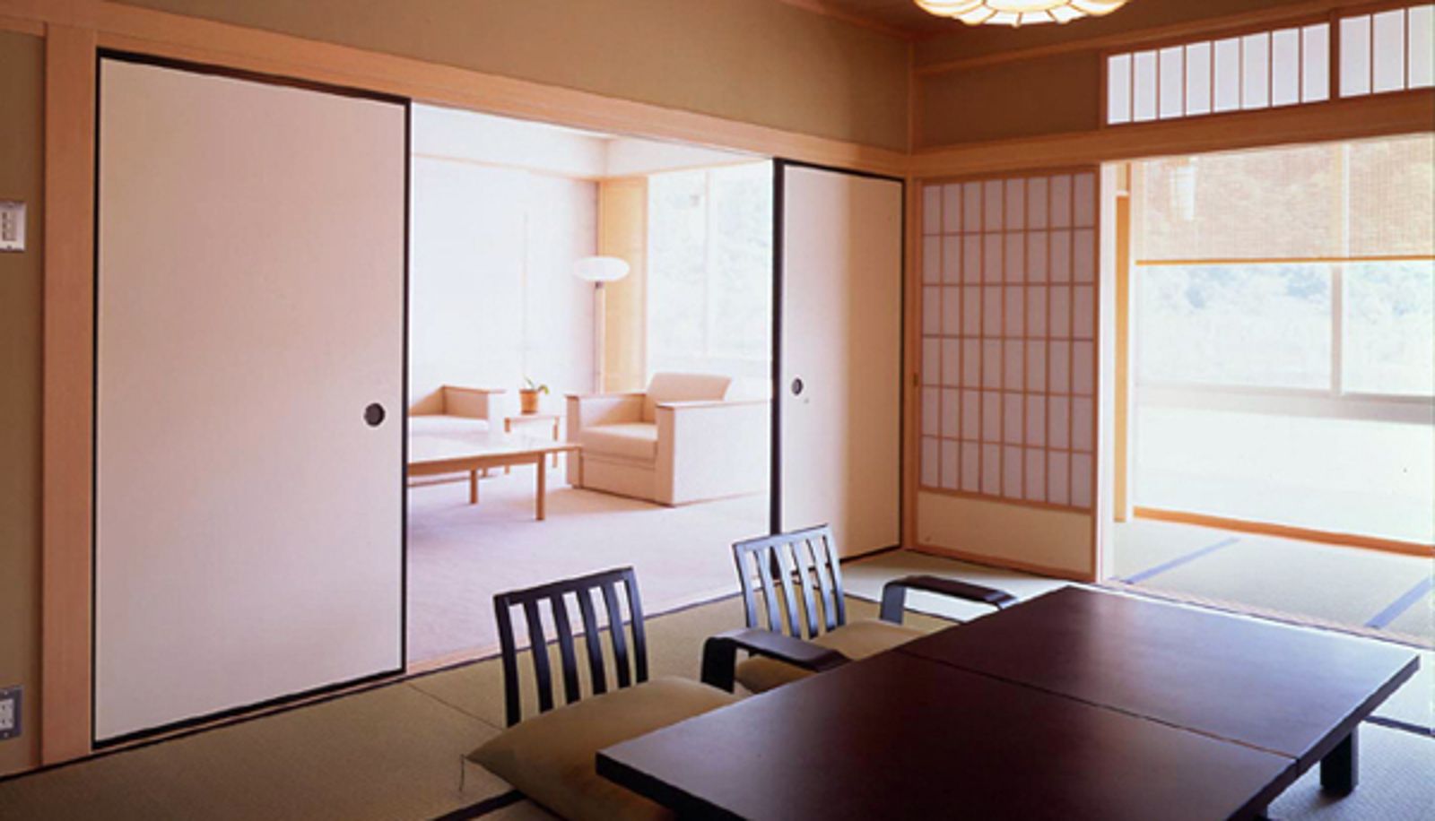 Kamer met uitzicht op de rivier - (RYOKAN) Ushou no Ie Sugiyama