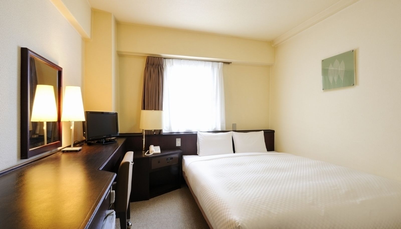 Standard room (double) - Sendai Business Hotel Station Front