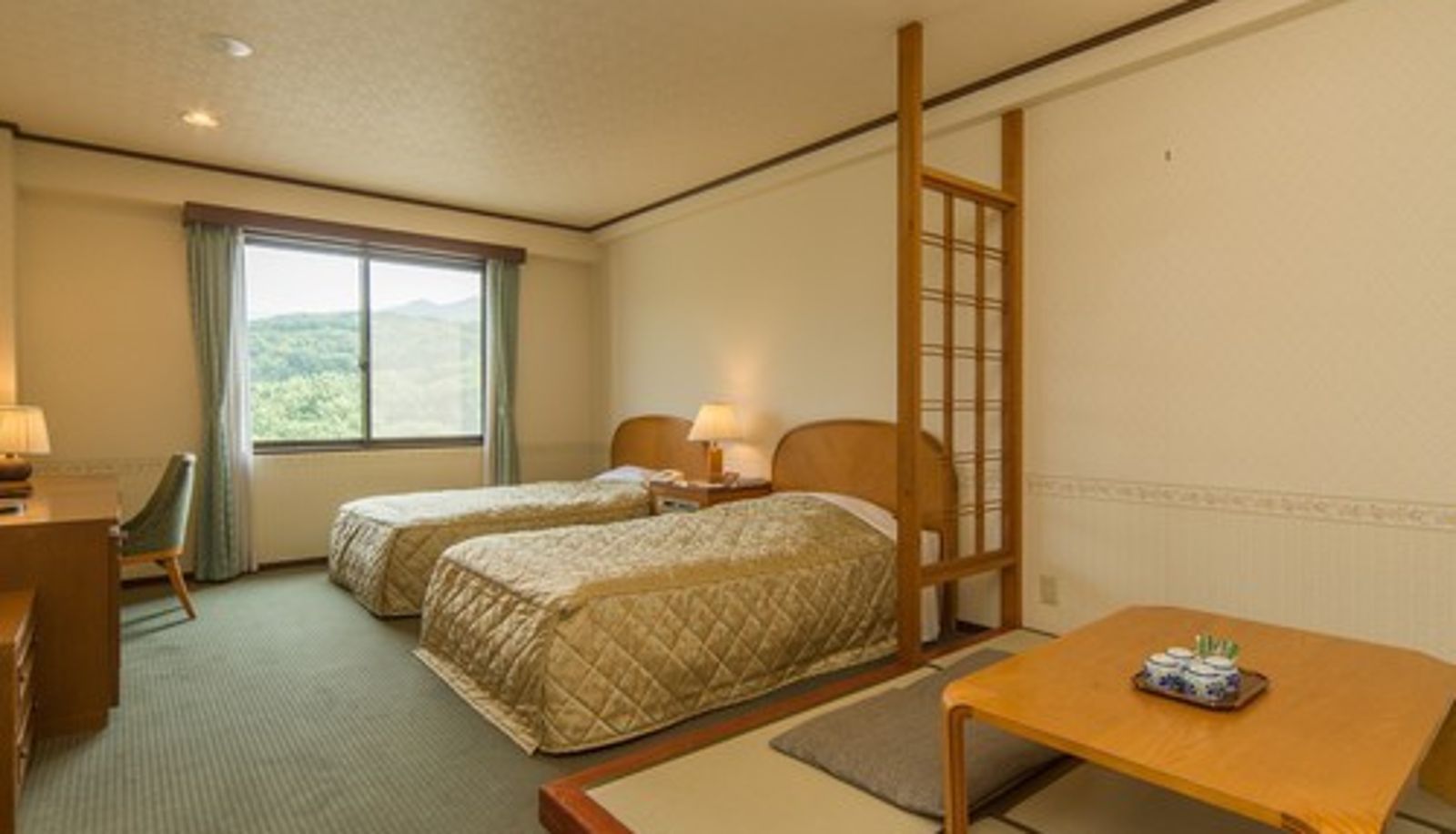 Standard room (double) - Hisayama Onsen Hotel Yumeka