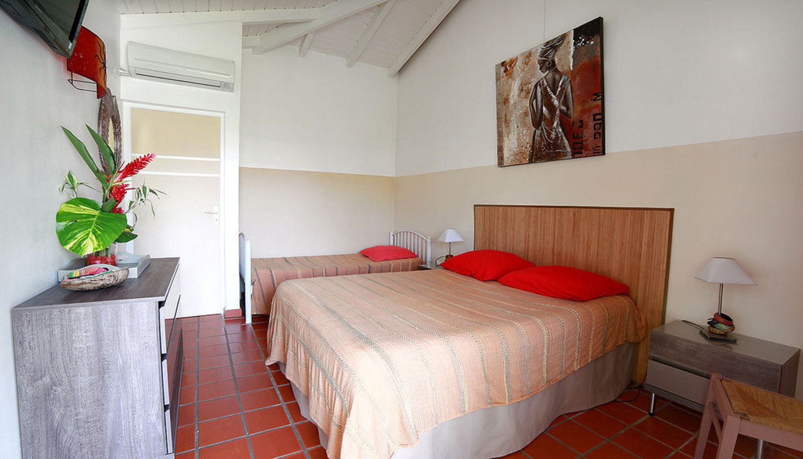 Standard room (single) - Hotel Les Bananiers