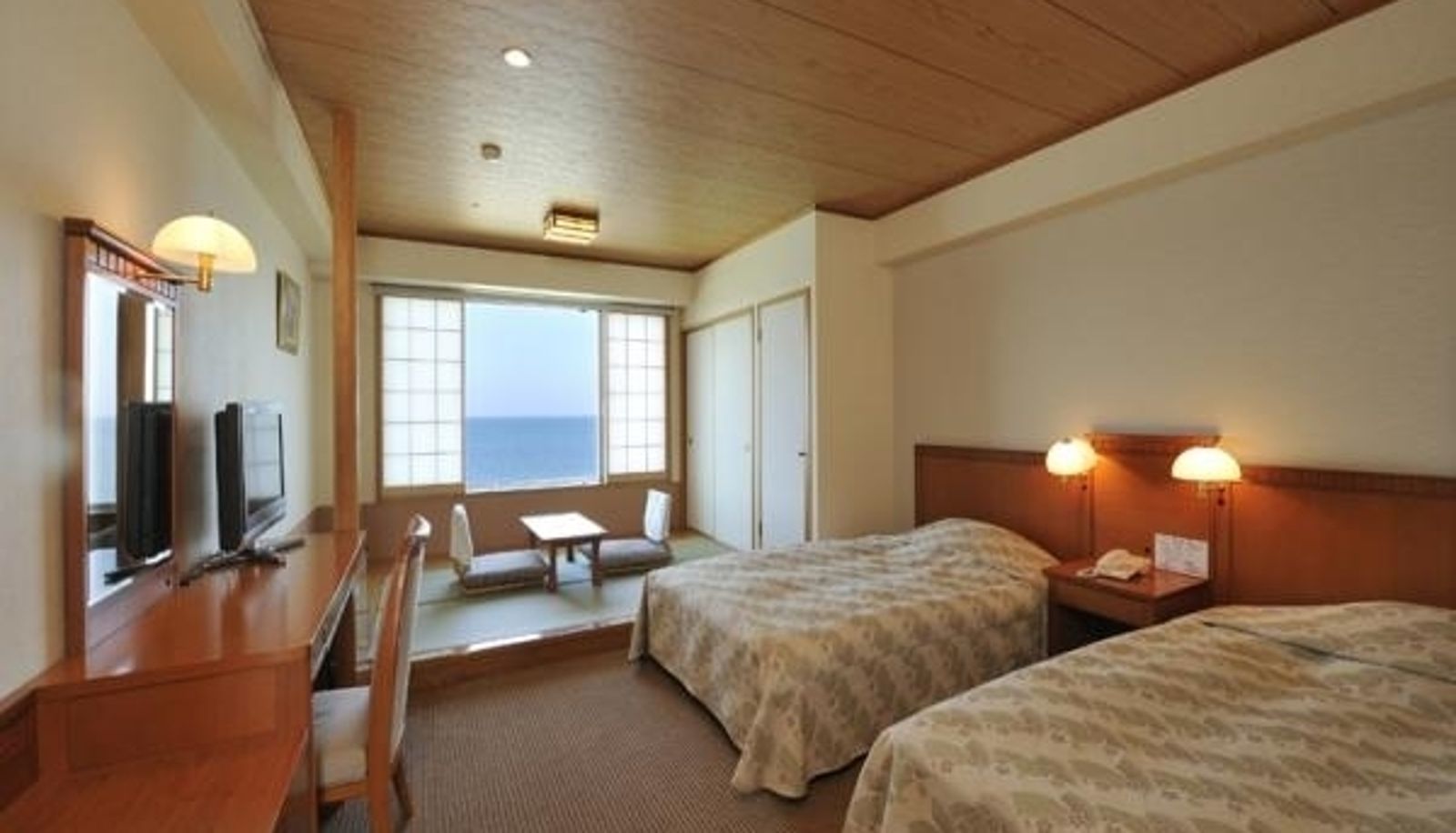 Chambre standard (double) - Kisarazu Onsen Ryugujo Spa Hotel Mikazuki Ryugutei