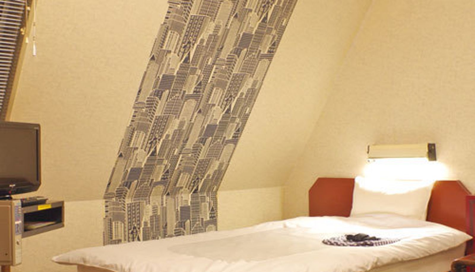 Standaardkamer (eenpersoons) - Business Hotel Tetsuya