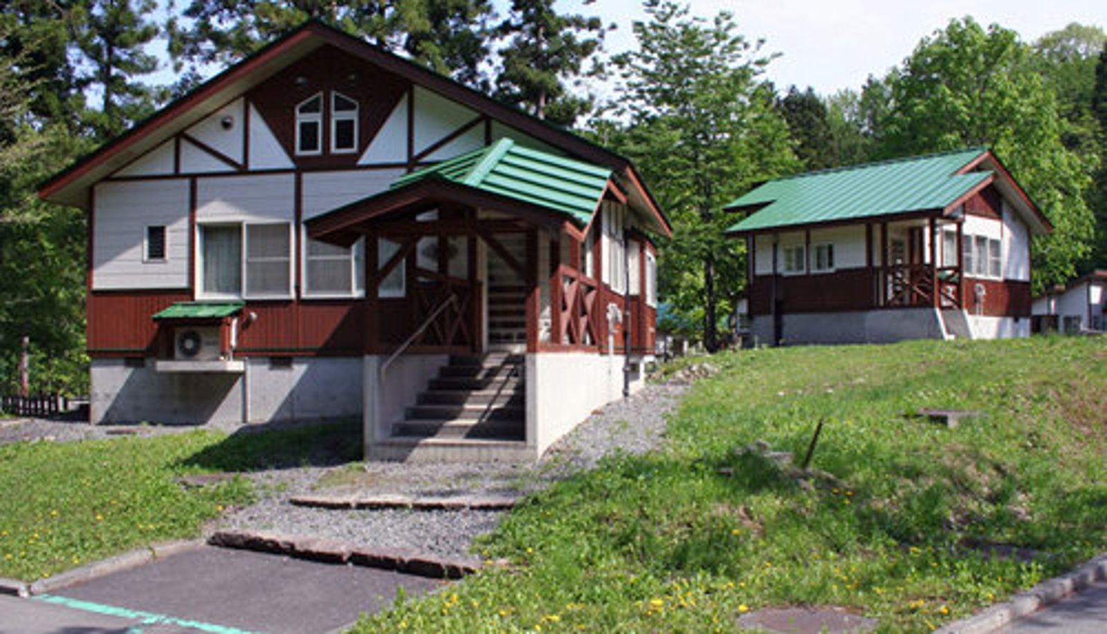 Vue extérieure - Onsen Kouryukan Shinyu Cottage