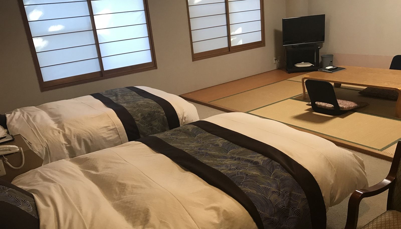 Standaardkamer (tweepersoons) - (RYOKAN) Kyomachi Onsen kyomachi Kanko Hotel