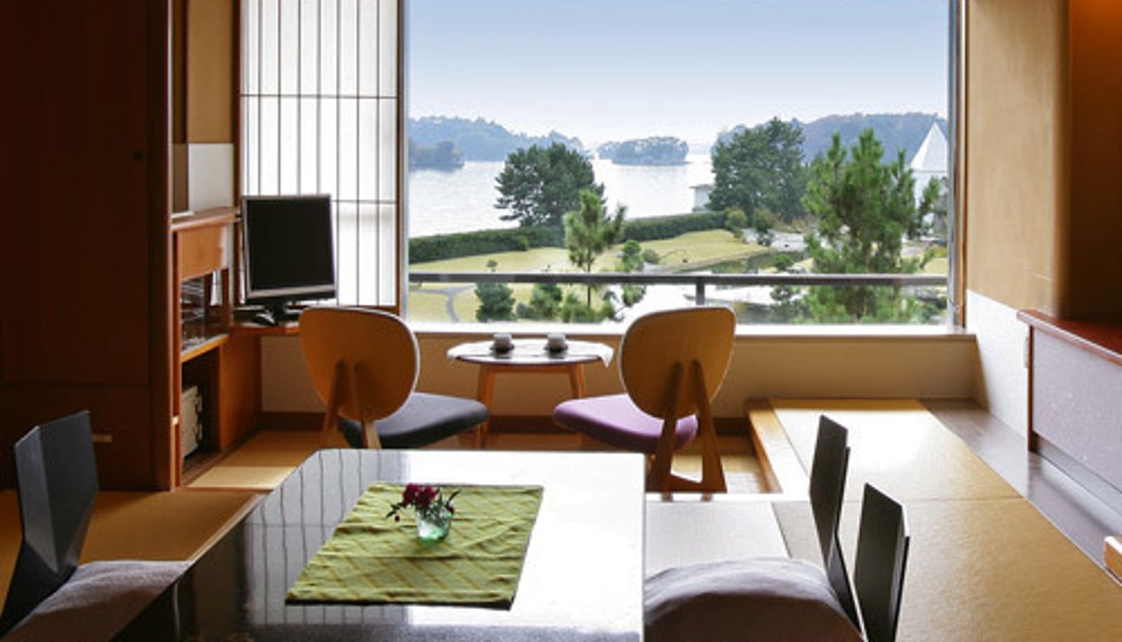 Chambre avec vue sur la mer - Matsushima Onsen Matsushima Ichinobo