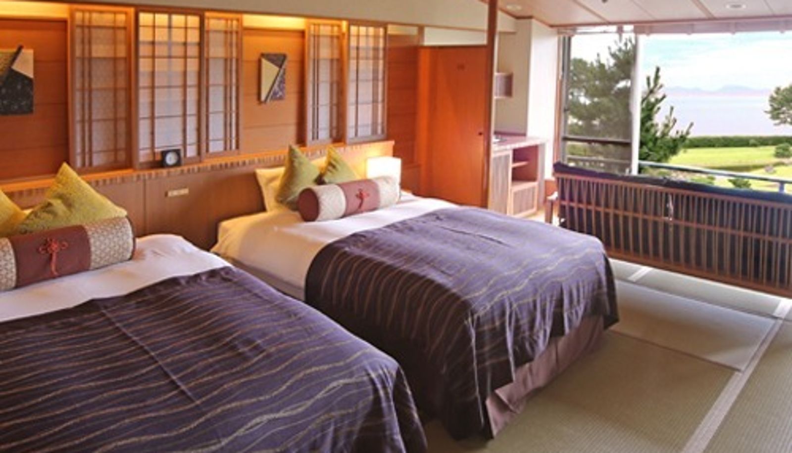 Chambre avec vue sur la mer - Matsushima Onsen Matsushima Ichinobo