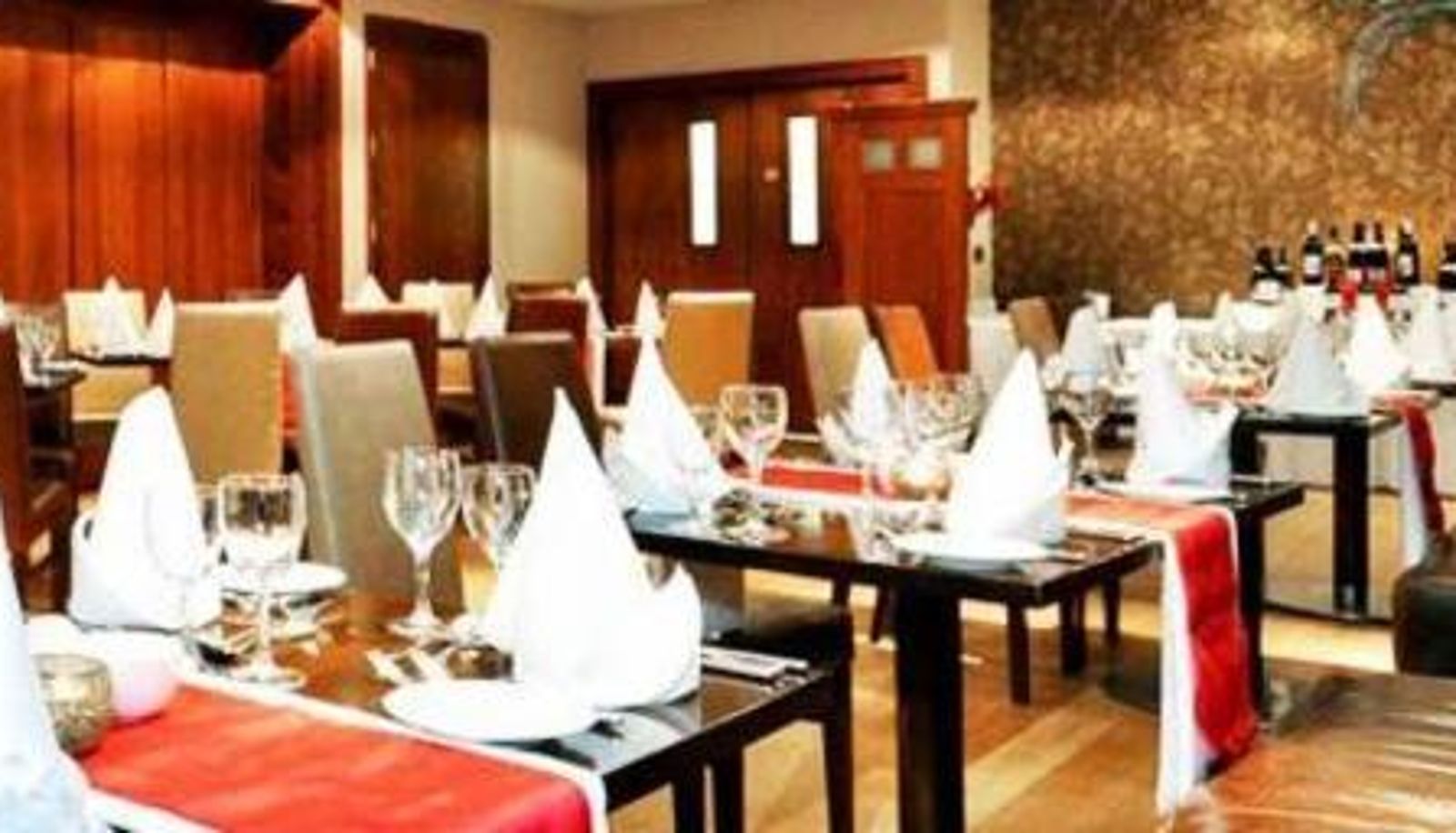 Breakfast room within the restaurant - Hotel Chutney Merry