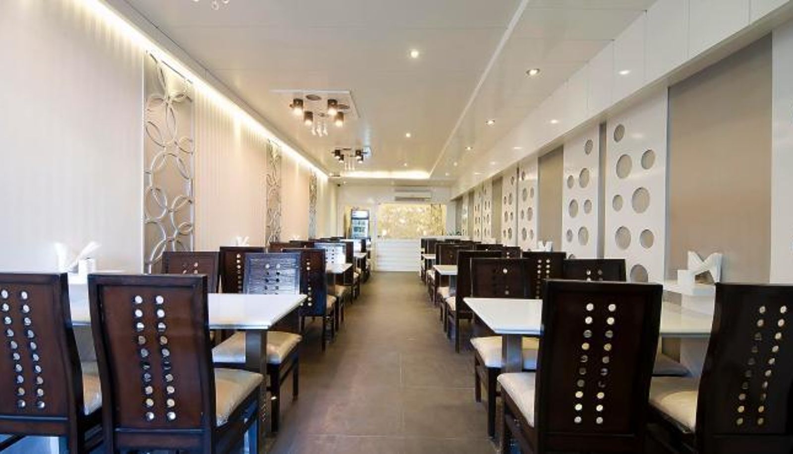 Sala prima colazione all'interno del ristorante - Hotel Central Residency