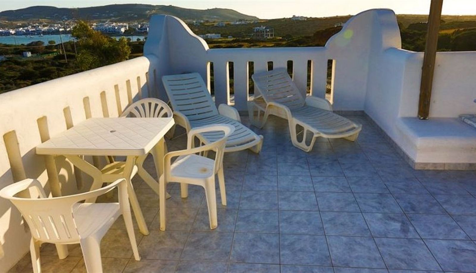 Terrace - Paradise Village Hotel and Bungalows